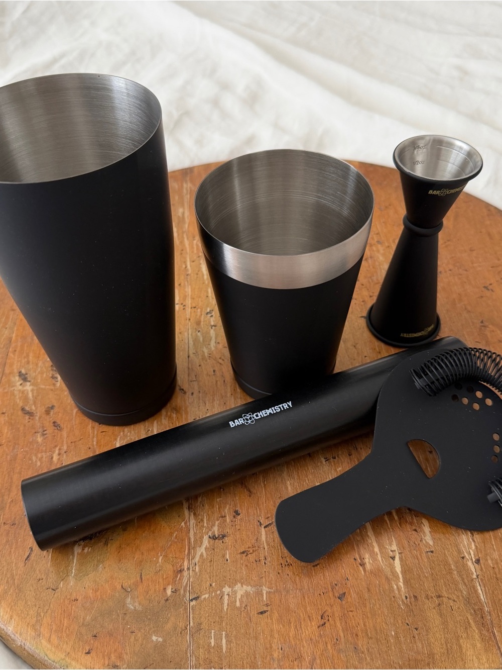 Barchemistry Matte Black Barware Cocktail Shaker Set - Picture 4 of 6